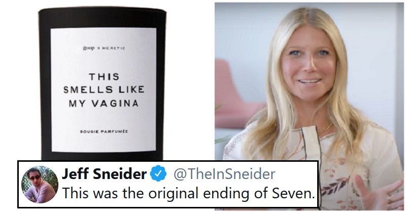 People Got In A Flap Over An Exploding Gwyneth Paltrow Vagina Candle