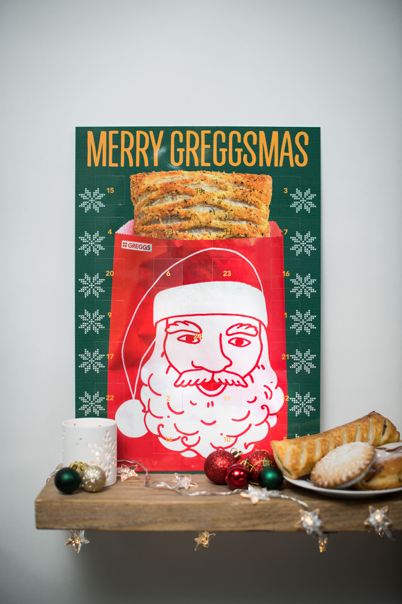 Merry Greggsmas! Greggs release Advent Calendar The Poke