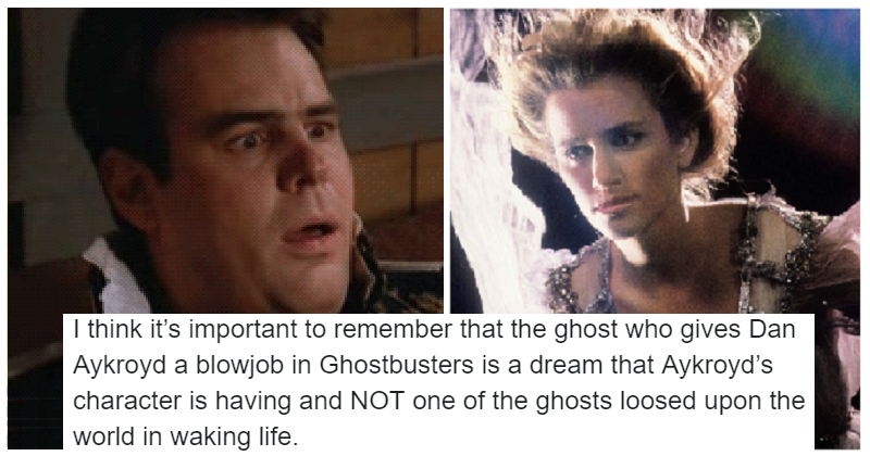 People Have Been Trying To Explain That Weird Ghostly Sex Scene In Ghostbusters And These Are 4322