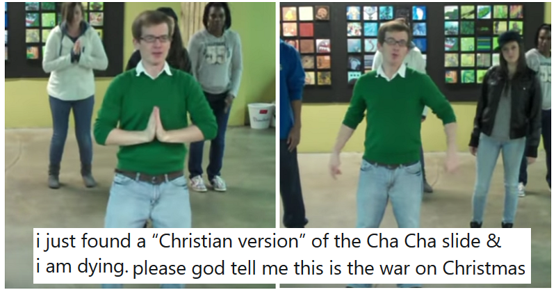 This Christian version of the cha cha slide is the hilarious remix