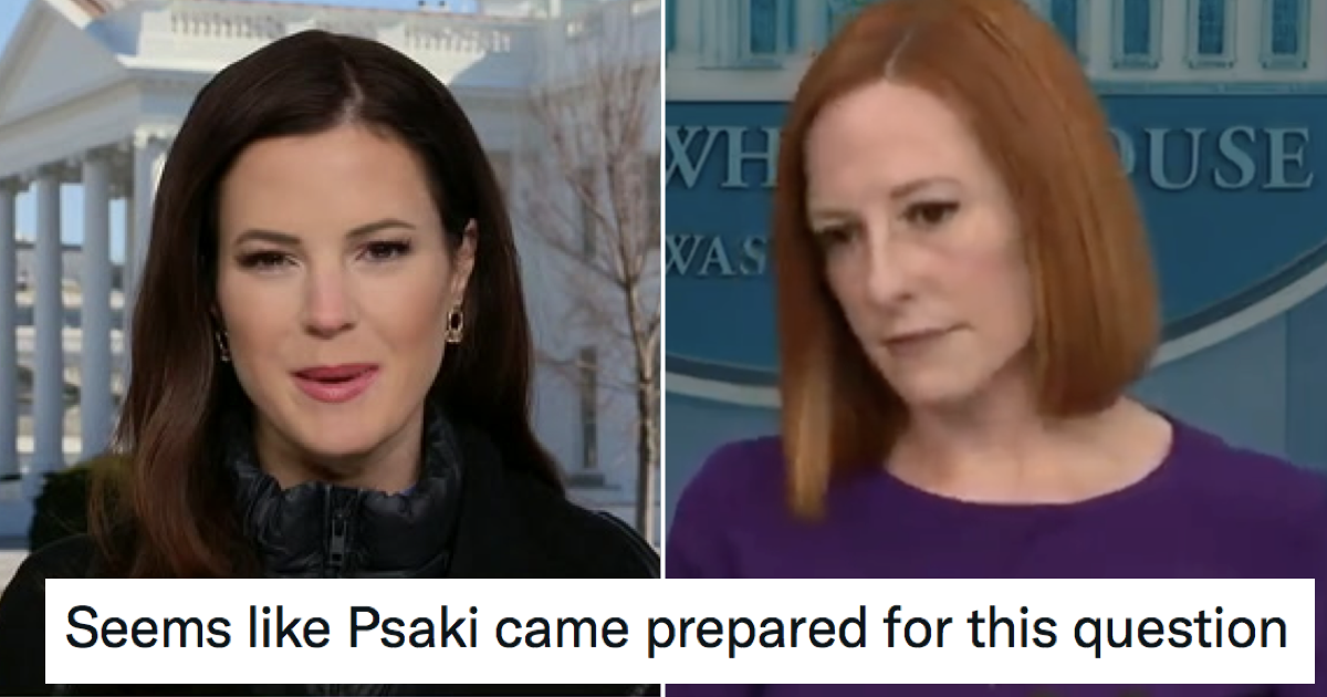 Jen Psaki's Takedown Of This Fox News Reporter's 'gotcha' Was Simply ...