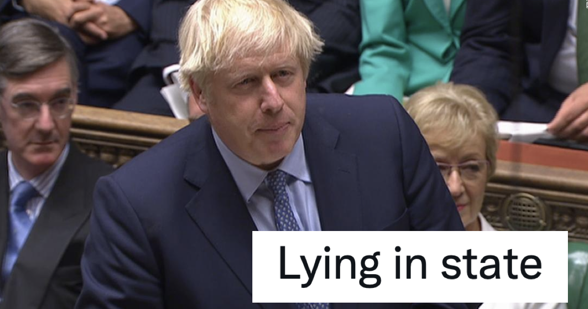 People Have Been Coming Up With Names For Boris Johnson's Memoirs - 27 ...