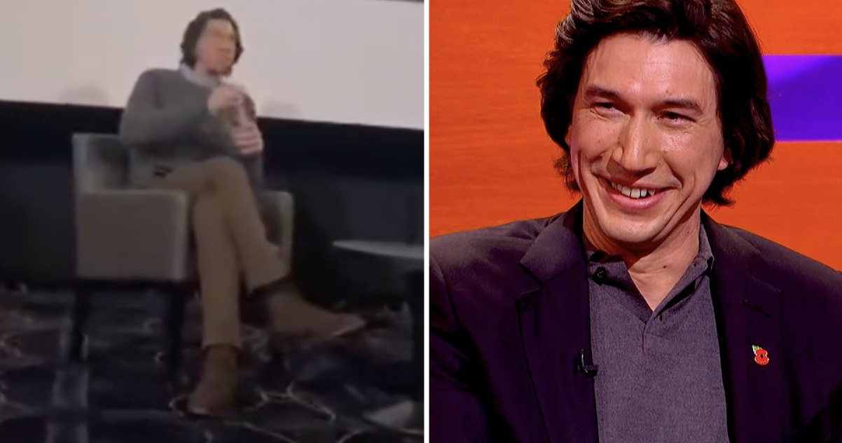 People loved Adam Driver's NSFW response to this no-filter question and  every Hollywood star should do this - The Poke