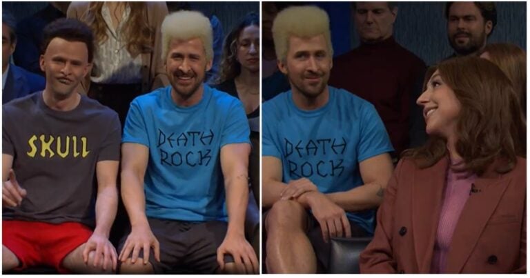 Ryan Gosling's Beavis Lookalike Performance Was Too Funny For The SNL ...